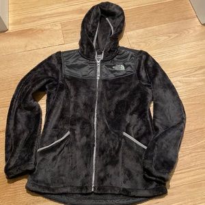 Girls North Face Grey Fleece